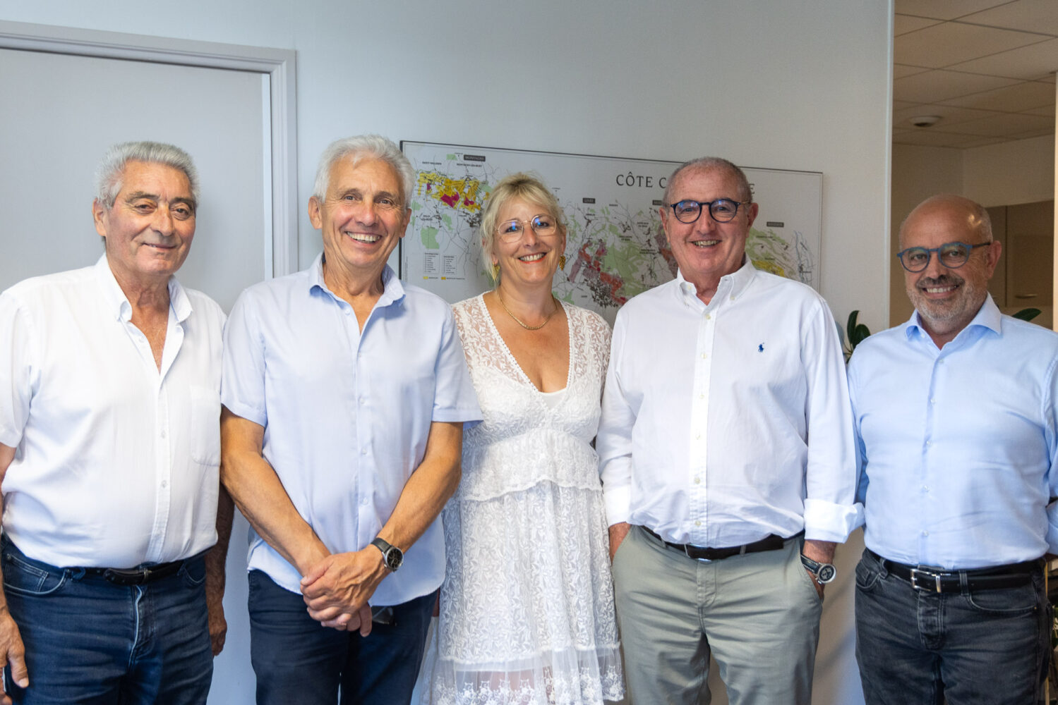 Election du nouveau bureau du Syndicat mixte du Chalonnais